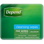 Depend Cleansing Wipes - Image 2