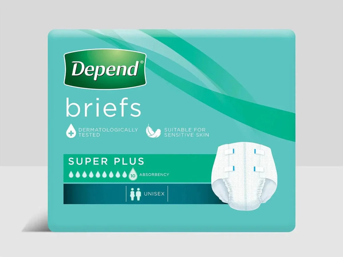 depend-depend-brief-super-plus-xlarge-pack-of-15-kim17400--pk-34421860434003 Depend Brief Super Plus XLarge - Image 1