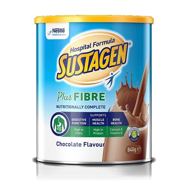 nestle-sustagen-hospital-formula-active-plus-fibre-840g-chocolate-carton-of-6-nov12338453--ct-31727884763219 Nestle Sustagen Hospital Formula Active Plus Fibre 840g - Image 1