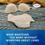 Tena Discreet High Waist Underwear - Creme Medium - Image 4