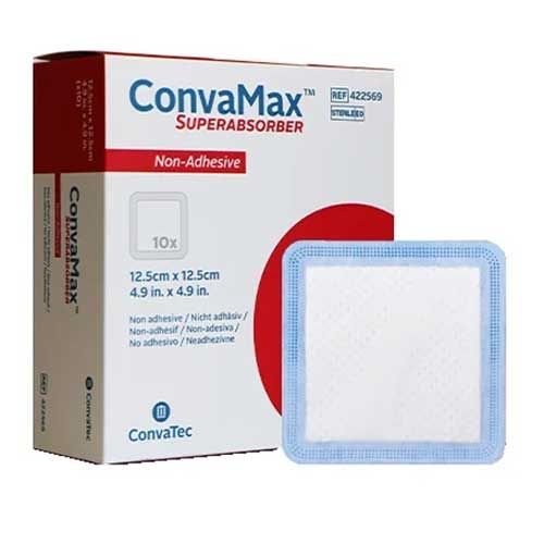 CON422567_L_1.jpg Convatec CONVAMAX SUPERABSORBER N/ADH 10x10cm (10) - Image 1