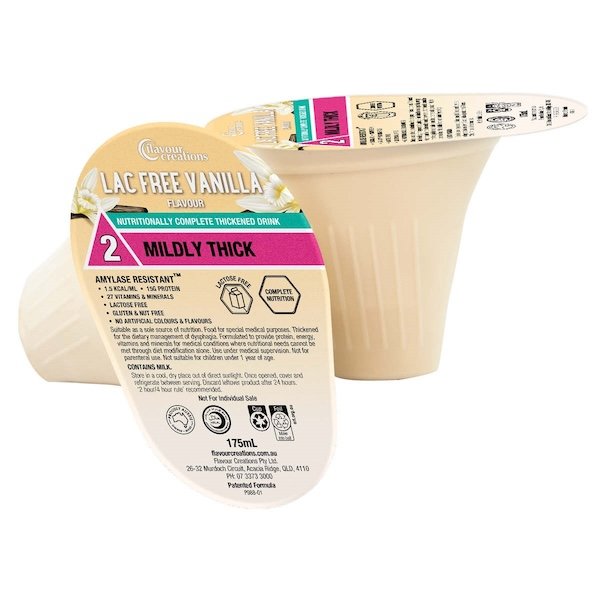 FCCH690-24.jpg Flavour Creations Nutritionally Complete Vanilla Thickened Drink- Lactose free - Image 1