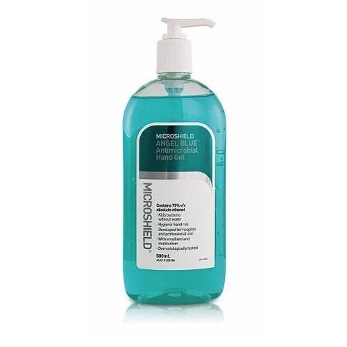JJM70000379_L_1.jpg MICROSHIELD HAND GEL ANGEL BLUE 500ml - Image 1
