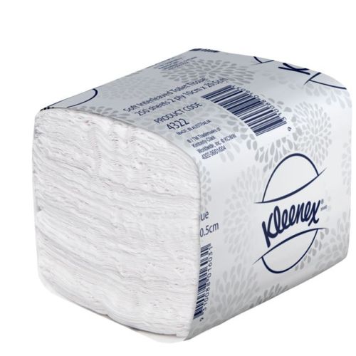 KC4322_L_1.jpg Kleenex Toilet Paper Tissue 2ply Interleaved 250 Sheets - Image 1