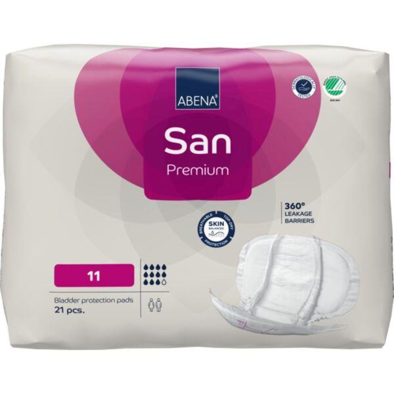 SA1000021313__PK.jpg Abena San 11 Premium Pink - Image 1