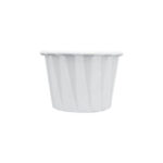 Sustain Paper Portion Cup Pleated White 28ml