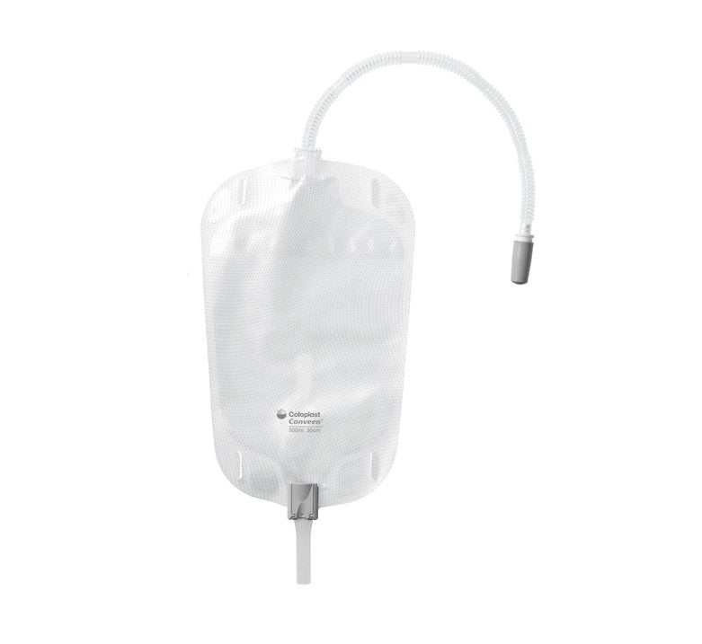 UPCO160-1.jpg Conveen Security+ Leg Bag Sterile 500mL 30cm - Image 1