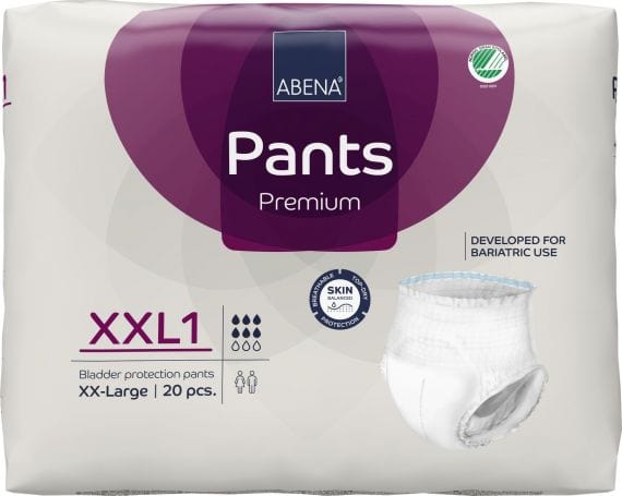 abena-abena-pants-bariatric-xxl1-packet-of-20-sa1999905360-pk-34312246001747.jpg Abena Pants Premium Purple 1600mL XXL1 - Image 1