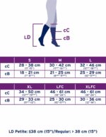 JOBST Ultrasheer Knee High Open Toe - Image 2