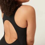 Modibodi Red Recycled Swimwear Racerback One Piece Light-Moderate - Image 2