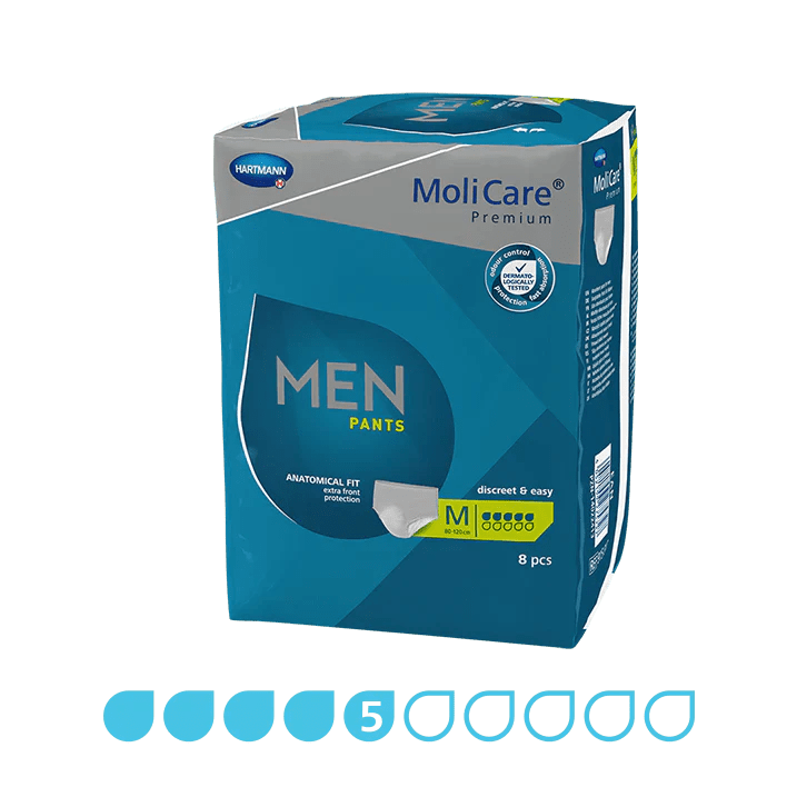 molicare-molicare-premium-men-pants-5-drops-medium-pack-of-8-har915817-pk-34443985944659.png Molicare Premium Men Pants 5 Drops Medium - Image 1