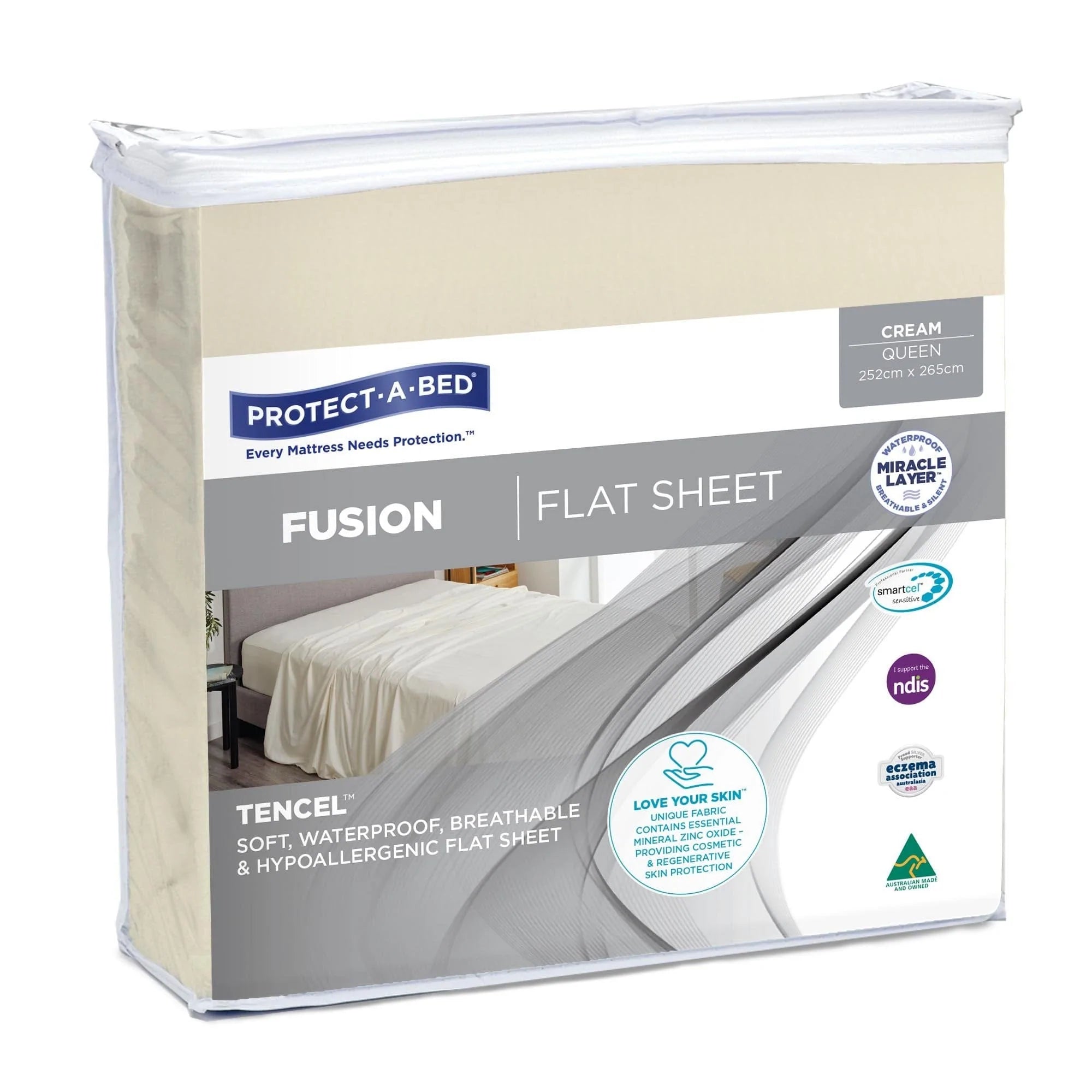 protect-a-bed-fusion-waterproof-flat-sheet-king-cream-snuf0098kng0-ea-31689427124307.jpg Protect A Bed Fusion Waterproof Flat Sheet - Image 1
