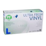 Ultrafresh Gloves Vinyl Powder Free Blue - Image 2
