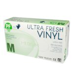 Ultrafresh Gloves Vinyl Powder Free Blue - Image 3